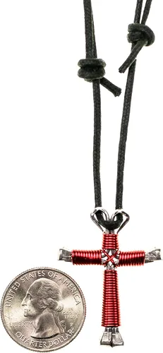 Miniatura 5 de Intercession Collar de cruz de uñas de herradura, Metal, no conocido