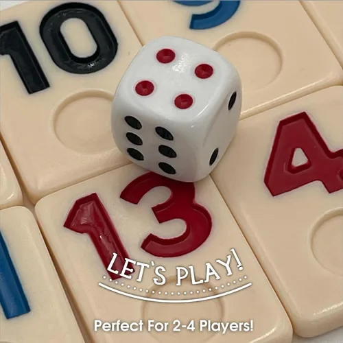 Miniatura 6 de Rummy de lujo con los estantes de madera en la caja