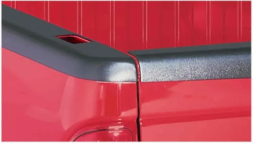 Miniatura 6 de Bushwacker Ultimate BedRail Caps - SmoothBack sin agujeros para estacas Juego de 2 piezas, Negro, Acabado suave 58513 Se ajusta a Dodge Ram