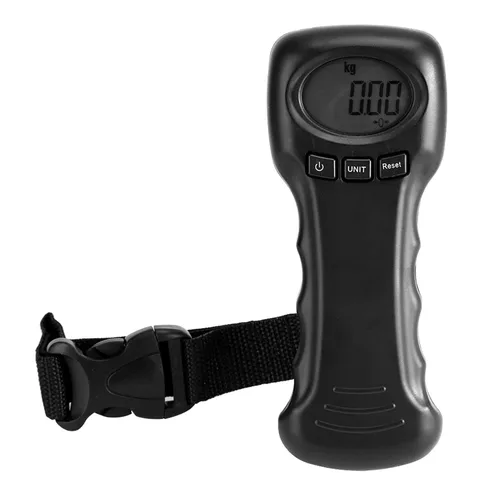 Miniatura 5 de Báscula de equipaje, báscula de equipaje de 97.0 lbs97 libras, báscula digital LCD para maletas para viajes, equipaje de aerolínea, paquetes de envío