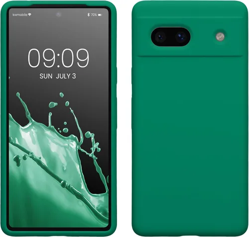 Miniatura 363 de kwmobile Funda Compatible con Google Pixel 6 Pro - Funda de Teléfono de Silicona TPU con Acabado Suave - Azul Caribe