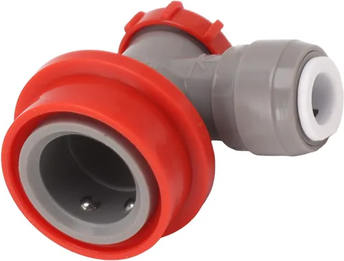 Miniatura 3 de Adaptador de conector rápido de doble apriete de 5/16 pulgadas, bloqueo de ajuste a presión, desconexión rápida, desconexión de entrada de aire