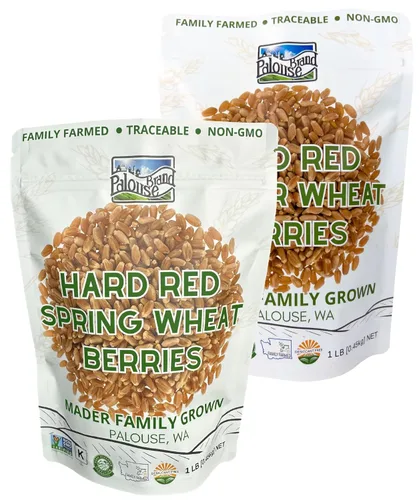 Miniatura 10 de Palouse Brand - Bolsa de trigo rojo primaveral Proyecto verificado sin OGM 100% no irradiado Certificado Kosher Parve Cultivado en EE.UU.