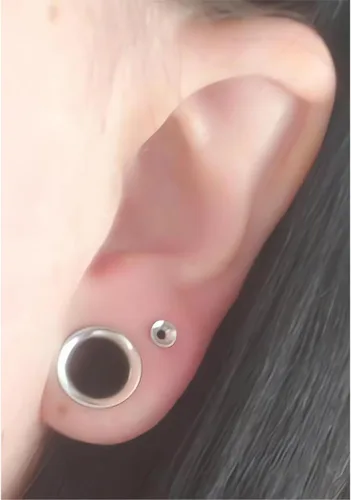 Miniatura 7 de NewkeepsR 20G18G16G14G12G10G8G6G4G2G0G00G 316L Pin de inserción de acero para orejanarizombligopezónlabio y ceja, herramienta auxiliar