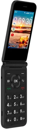 Miniatura 2 de SIMBROS AT&T CINGULAR FLIP 4 SMARTFLIP IV U102AA Teléfono 4G solo para AT&T Completo con tarjeta SIM de AT&T y llave SIM