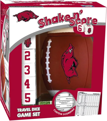 Miniatura 3 de Masterpieces Juego de dados Texas A&M Aggies Shake N' Score - Juego de viaje coleccionable - A partir de 12 años