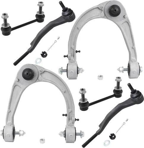 Miniatura 126 de Detroit Axle - Kit de extremo delantero para Chrysler 300 Dodge Charger Challenger 2011-2023, 2 brazos de control inferiores traseros 2 varillas