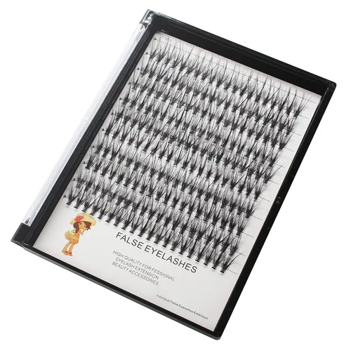 Miniatura 7 de BODERMINCER Extensiones de pestañas postizas individuales mixtas 20D de 0.39-0.78 pulgadas para elegir 0.35-0.47-0.79 pulgadas, mezcla de pestañas