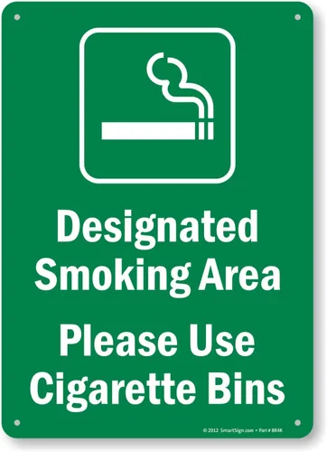 Miniatura 5 de Paquete de receptáculo de cigarrillos Commercial Zone Smoker's Outpost con señal