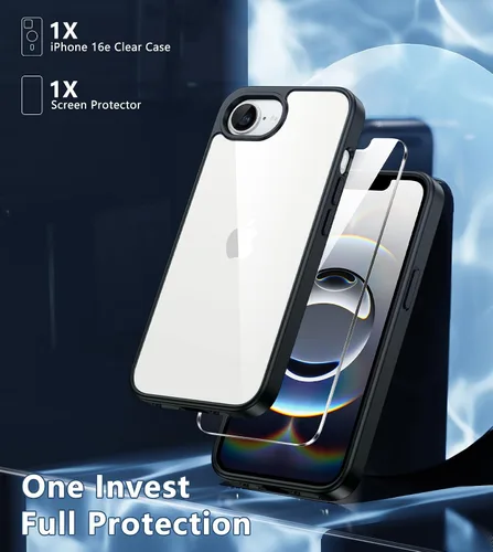 Miniatura 627 de FNTCASE Funda para iPhone 13 Pro-Max: Fundas magnéticas transparentes compatibles con Magsafe Slim anti amarillamiento protección contra caídas
