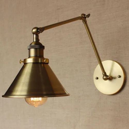 Miniatura 5 de Lámparas para Pared De Sala Retro Al Aire Libre Jardín Lámpara de Pared Industrial Hierro Dormitorio Iluminación Interior Estudio Pasillo Entrada