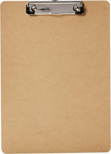 Miniatura 8 de Amazon Basics Portapapeles para oficina, tamaño carta, 9 x 12.5 pulgadas, paquete de 30, marrón