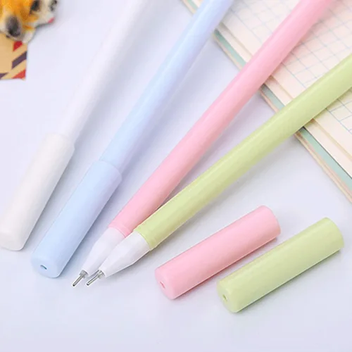 Miniatura 4 de KRIZJUES 12 unidades de bolígrafos de tinta de gel Kawaii bonitos, adecuados para escribir, regalos para niños y maestros, recarga negra de 0.5mm