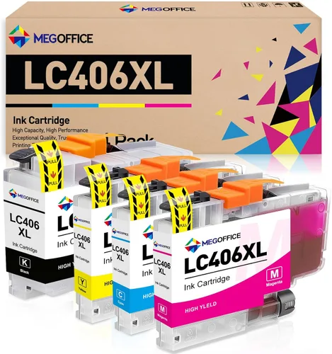 Cartucho de tinta compatible para Brother LC406 LC406XL Cartucho de tinta LC 406XL 406 XL para MFC-J4335DW MFC-J5855DW MFC-J6555DW MFC-J4535DW