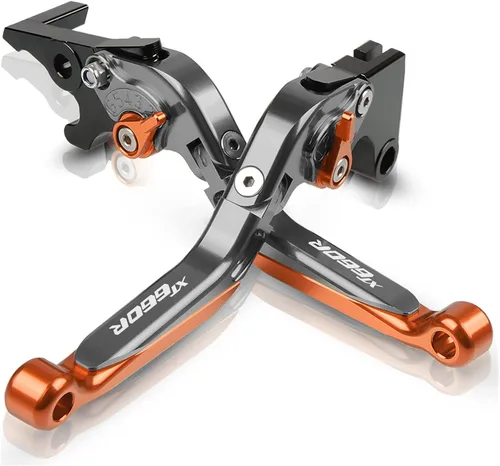 Miniatura 8 de Para Yamaha XT660R XT660 R 2014 2015 2016 2004-2017 Accesorios de motocicleta motocicleta ajustable extensible freno embrague palancas