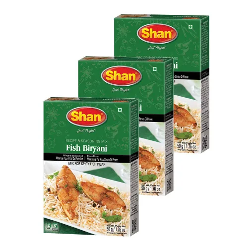 Miniatura 345 de Shan Korma Recipe and Seasoning Mix 1.76 oz (50g) - Spice Powder for Traditional Meat in Yogurt Sauce - Suitable for Vegetarians - Airtight Bag in a