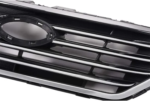 Miniatura 7 de CHEDA Parrilla delantera, compatible con Hyundai Sonata 2015 2016, montaje de rejilla superior con moldura cromada
