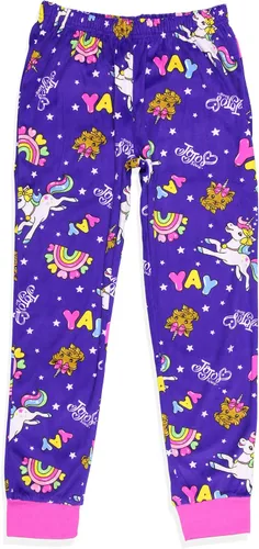 Miniatura 5 de Nickelodeon JoJo Siwa - Conjunto de pijama de 2 piezas para niña con diseño de lazo y lazo