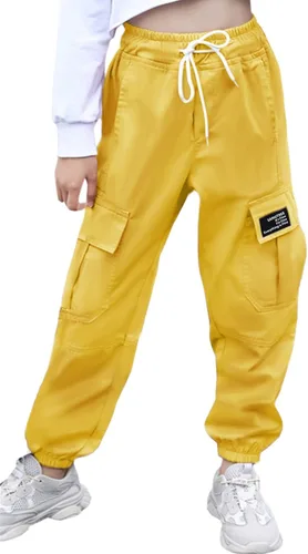 SANGTREE - Pantalones deportivos tipo cargo para niñas y mujeres, desde los 3 años hasta talla 3XL