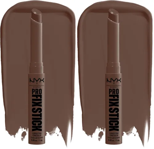 Miniatura 13 de NYX PROFESSIONAL MAKEUP Pro Fix Stick Corrector Ocultador, Corrector en Barra de Cobertura Media Modulable - Albaricoque 0.5 ALABRICOTE