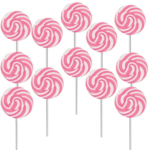 Miniatura 19 de Fruidles Paquete de 24 paletas de remolino de manzana verde, dulces de caramelo, recuerdos de fiesta, 1.5 pulgadas envueltas individualmente