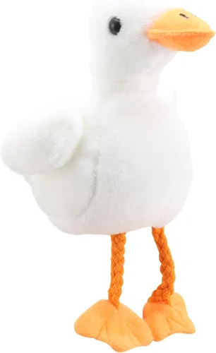 Miniatura 5 de The Puppet Company Dedo de pato blanco juguetes para niños, marionetas, blanco