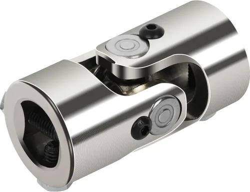 Miniatura 22 de CCIYU 3/4" Redonda X 1" DD Universales Juntas en U de Dirección Negras de 35 Grados 83mm Negro
