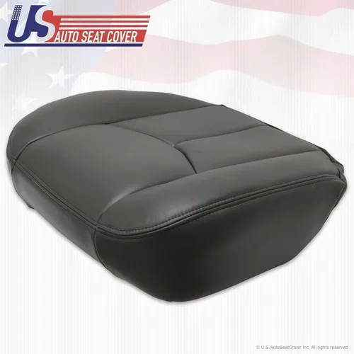 Miniatura 6 de 2003 2004 2005 2006 para Chevy/GMC Duramax Truck Driver Bottom Seat Cover Gris Oscuro
