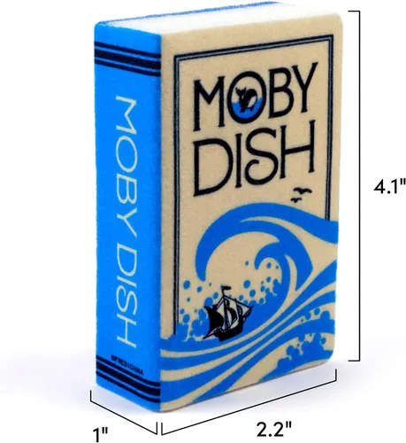 Miniatura 3 de Genuine Fred Juego de 3 esponjas de cocina de libro ordenadas y novedosas