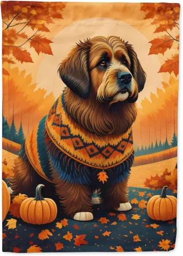 Miniatura 27 de Caroline's Treasures DAC1001GF Affenpinscher - Bandera decorativa para jardín de otoño, decoración para patio exterior, patio, parterres