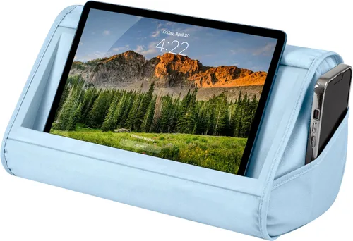 Miniatura 11 de LAPGEAR Soporte de almohada para tablet, ranura de 11 pulgadas para iPads, Galaxy Tabs, Kindles, lectores electrónicos y teléfonos, soporte