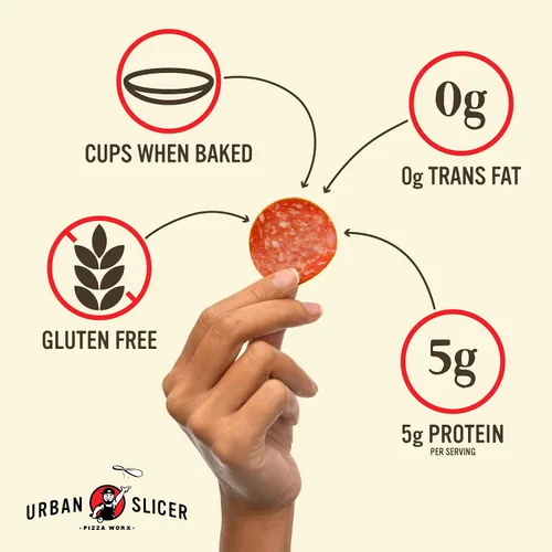 Miniatura 3 de Urban Slicer Pizza Worx - Pepperoni picante - 5 oz. Paquete