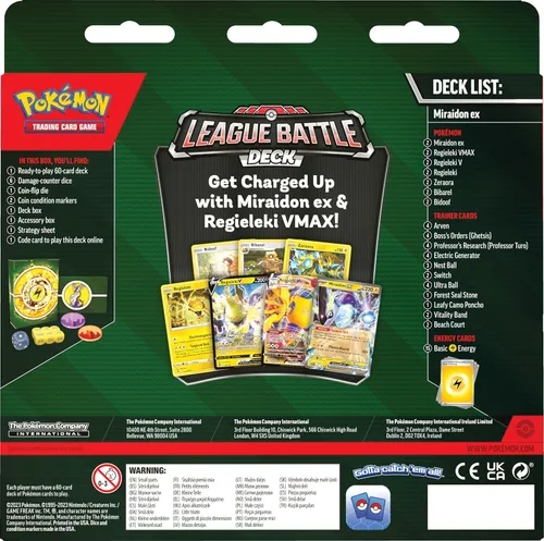 Miniatura 4 de Pokémon TCG: Mazo de Batalla de Liga Miraidon ex