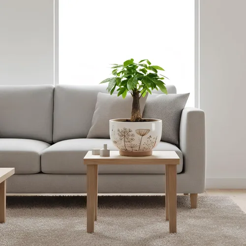 Miniatura 3 de YBX Macetas de Cerámica de 8 Pulgadas + 6 Pulgadas para Plantas, Macetas para Flores Suculentas con Agujeros de Drenaje, Jardineras de Terracota