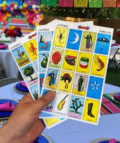 Miniatura 5 de Loteria Mexicana Tradicional Mini Don Clemente 20 Jugadores 160 Fichas - Juego de mesa mediano de bingo mexicano, 160 fichas de plástico para 20