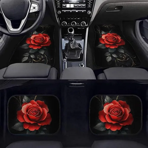Miniatura 17 de Tapetes personalizados para piso de automóvil, alfombras personalizadas para piso de automóvil con tu nombre de imagen personalizado, texto, juego