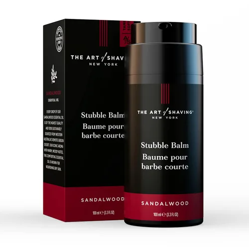 Miniatura 3 de The Art of Shaving Bálsamo para barba, acondicionador para rastrojos para hidratar la piel y el cabello, sándalo, 3.3 onzas