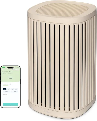 Miniatura 8 de Windmill Purificador de aire para el hogar - Filtración 3 en 1 para humo y más - Filtro HEPA verdadero, carbón activado y prefiltro - Cubre hasta