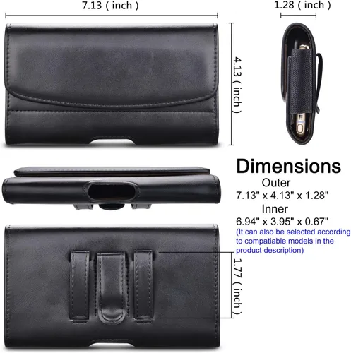 Miniatura 3 de Funda de teléfono para Samsung Galaxy S26 Ultra S25 FE S24 S23 S22 S21 S20 A37 5G A17 A36 A16 A55 A35 A15 A26 A56 Note 20 10 Funda de piel sintética