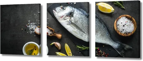 Miniatura 30 de Arte de pared con frutas y verduras, surtido de frutas y verduras frescas, lienzo, pósteres de pintura de frutas y verduras, decoración de pared, 3