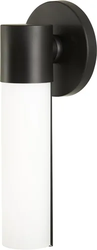 Miniatura 4 de George Kovacs P5041-66A-L Saber II - Aplique de pared, 1 luz LED de 12 vatios, negro mate