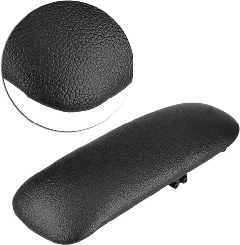 Miniatura 3 de Tapa de la consola central, almohadilla para reposabrazos - Cuero artificial duradero - Negro
