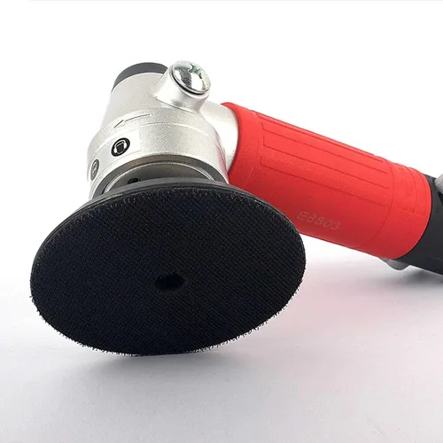 Miniatura 4 de Almohadilla de respaldo de pulido de 4 pulgadas con base de goma para soporte de almohadilla de pulido de diamante, conector de gancho y bucle