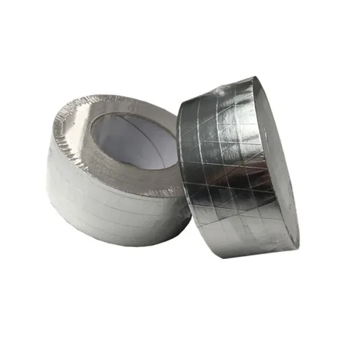 Miniatura 7 de Cinta de aluminio de tela de fibra de vidrio plateada, cinta reflectante de calor autoadhesiva reforzada, resistente al aislamiento de aislamiento
