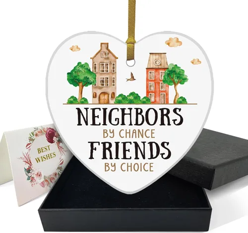Miniatura 17 de REWIDPARTY Adorno floral de primo, placa de recuerdo para árbol de Navidad, regalo de graduación, cumpleaños, para mujeres y hombres, adorno