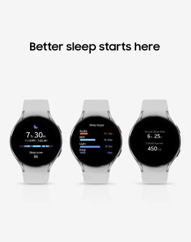 Miniatura 3 de SAMSUNG Galaxy Watch 4 Smartwatch de 44mm con Monitor Tracker de ECG para Salud, Fitness, Running, Ciclos de Sueño, GPS, Detección de Caídas
