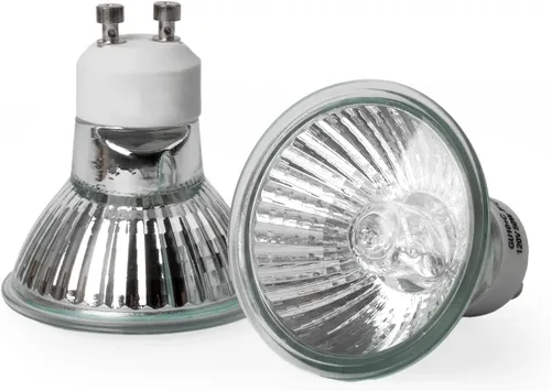 Miniatura 8 de Elenhome Bombilla GU10 de 120V 35W para lámpara calentadora de velas, 2 piezas gu10+c Bombillas halógenas regulables de 2800K blanco cálido de 2