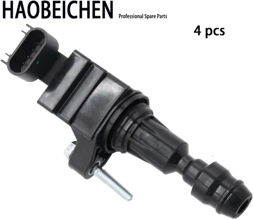 Miniatura 2 de Paquete de 4 bobinas y bujías de iridio compatibles con Chevrolet HHR Cobalt Malibu Equinox Buick Regal Verano Lacrosse GMC Terrain Pontiac G5 G6