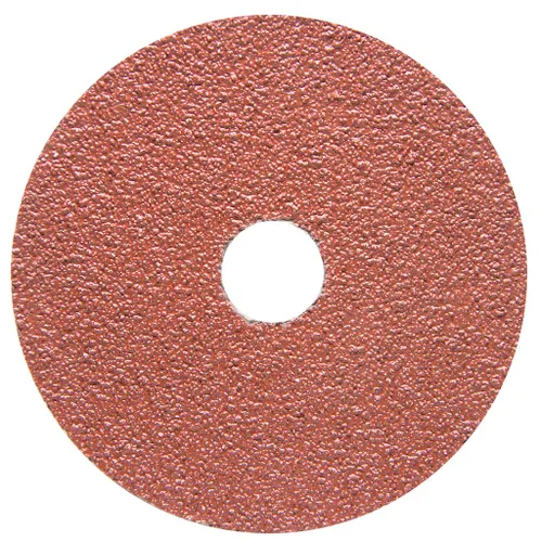 Benchmark Abrasives Discos de lijado de fibra de resina de óxido de aluminio de 4-1/2 pulgadas para metales, madera, fibra de vidrio cenador de 7/8