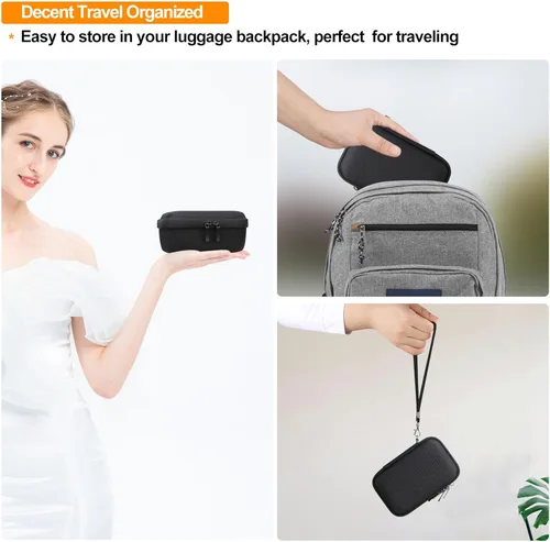 Miniatura 6 de Elonbo Funda de transporte para cámara digital Canon PowerShot G7 X Mark III/G7 X Mark II/G7 X, Canon G7X Mark iii/ii 4K Vlogging Cámara Bolsa